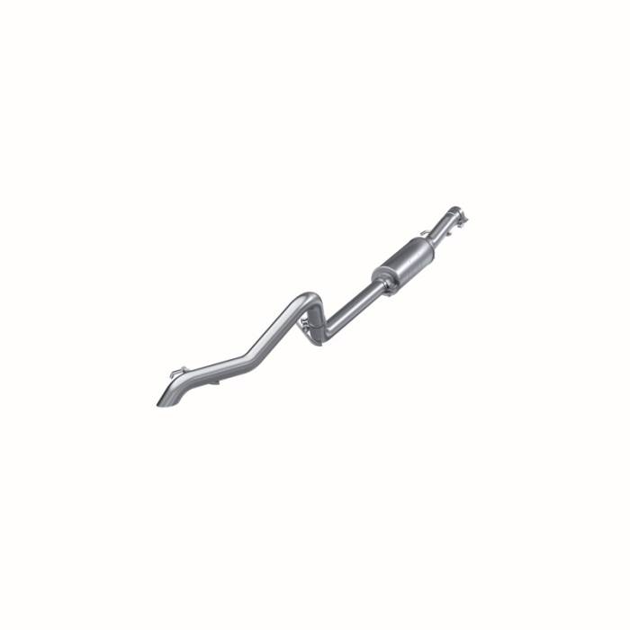 MBRP - MBRP 12 Jeep Wrangler/Rubicon 3.6L V6 Cat Back Single Rear Exit Off-Road 409 Exhaust - S5530409