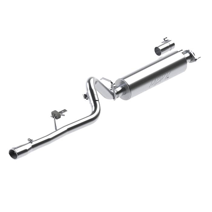 MBRP - MBRP 86-00 Jeep 2.5L Cherokee 2.5in Cat Back Single T409 - S5534409