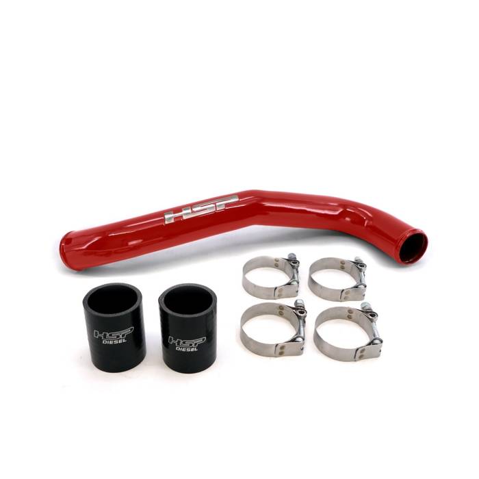 HSP Diesel - HSP Diesel HSP Diesel L5P 2017-2019 Upper Coolant Tube - Flag Red - 637-1-HSP-BR