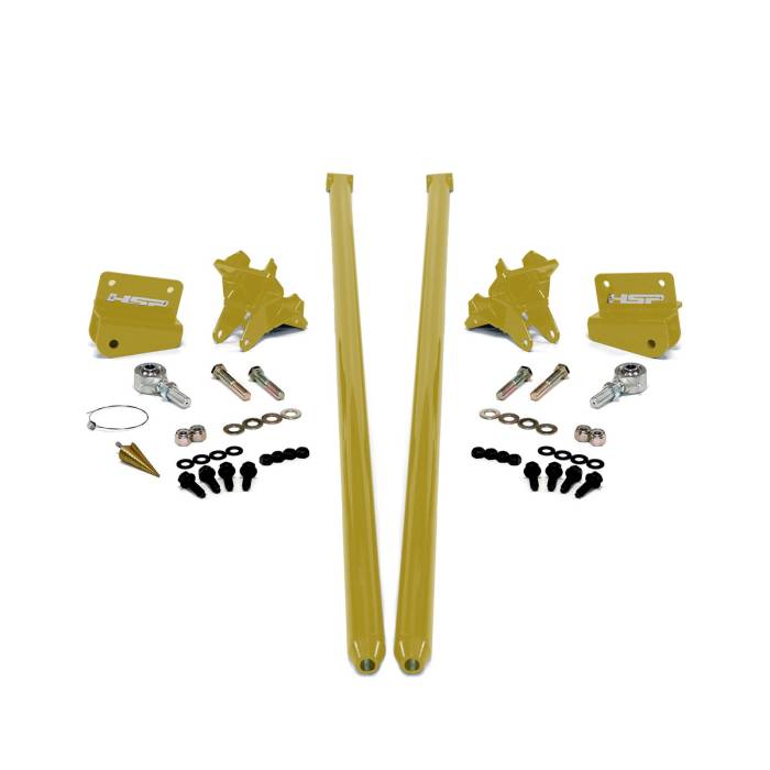 HSP Diesel - HSP Diesel 2011-2019 Chevrolet / GMC 58 inch Bolt On Traction Bars 4 inch Axle Diameter Custom Color - 535-1-HSP-CUST