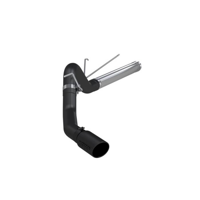 MBRP - MBRP 10-12 Dodge 2500/3500 Cummins 6.7L Filter Back Single Side Black Coated Exhaust System - S6130BLK
