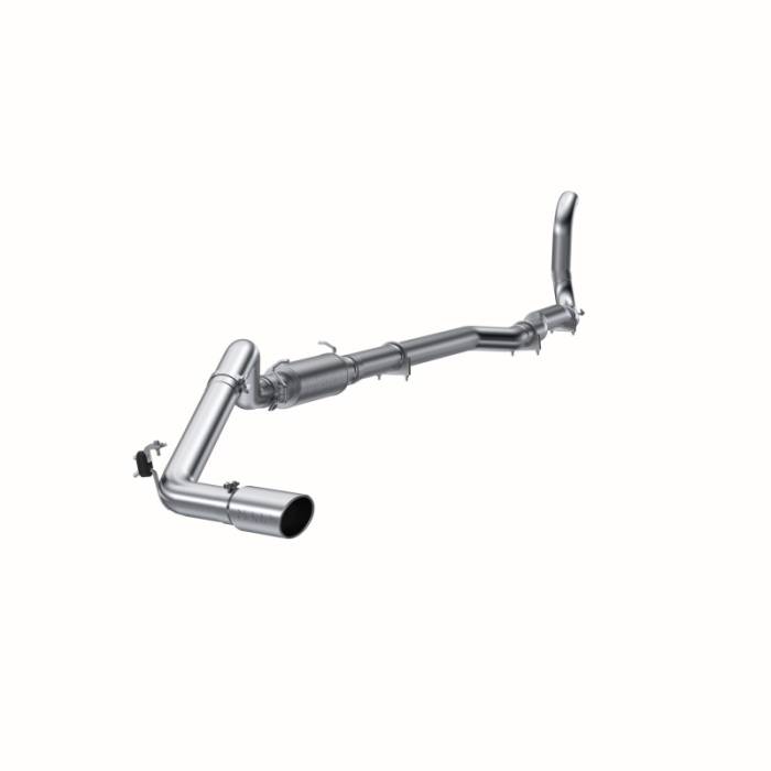 MBRP - MBRP 88-93 Dodge 2500/3500 Cummins 4WD ONLY Turbo Back Single Side Exit Alum Exhaust System - S6150AL