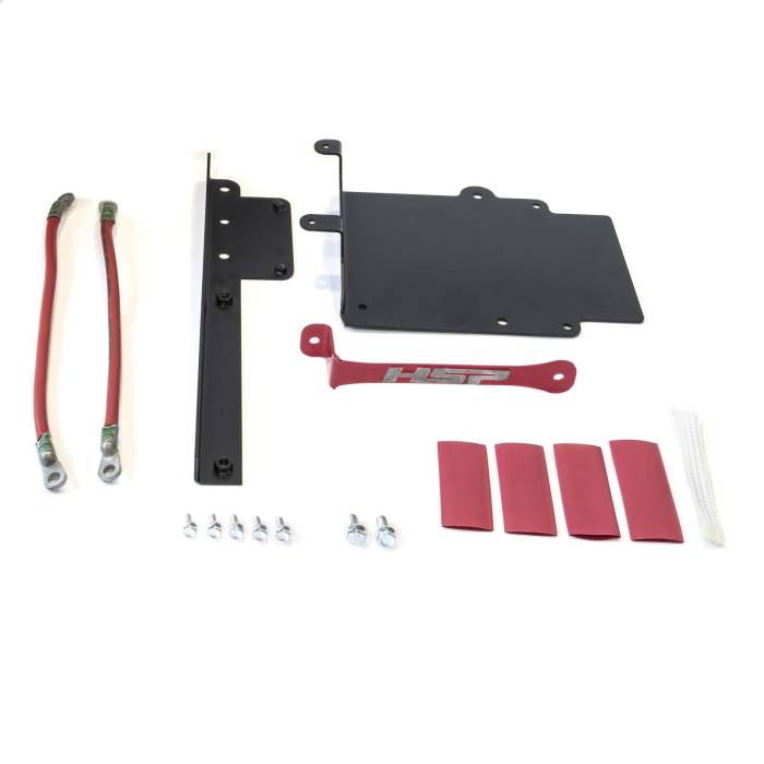 HSP Diesel - HSP Diesel HSP Battery Relocation Kit For 2017-2019 Ford Powerstroke F250/350 6.7L-Cr - HSP-P-425-2-HSP-CR