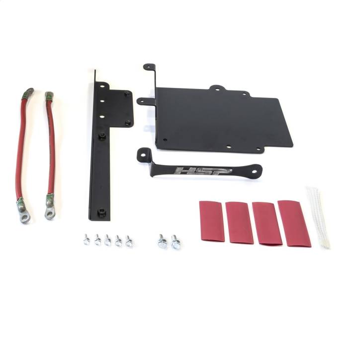 HSP Diesel - HSP Diesel HSP Battery Relocation Kit For 2017-2019 Ford Powerstroke F250/350 6.7L-Gb - HSP-P-425-2-HSP-GB