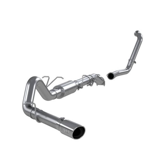 MBRP - MBRP 2003-2007 Ford F-250/350 6.0L EC/CC Turbo Back Single Side (Stock Cat) - S6206AL