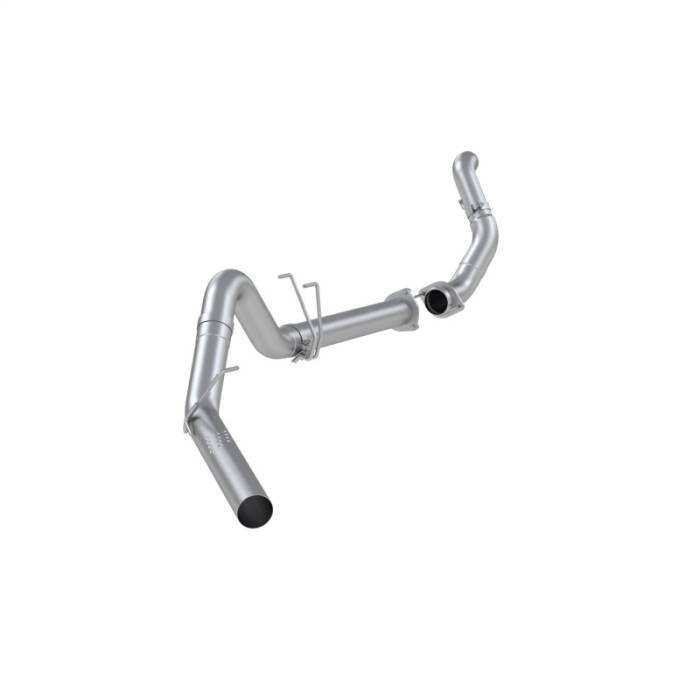 MBRP - MBRP 11-14 F250/F350/F450 6.4L PS CC/SC AL Steel 4in Filter-Back Single Side - No Muffler w/ DP - S6284PLM