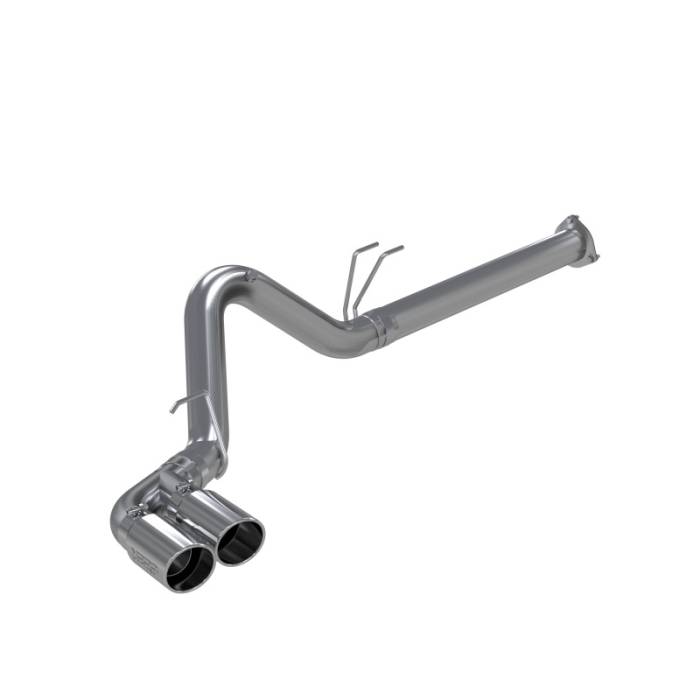 MBRP - MBRP 2015 Ford F250/350/450 6.7L 4in Filter Back Dual Single Side Exit 5in Tips T409 Exhaust - S6288409