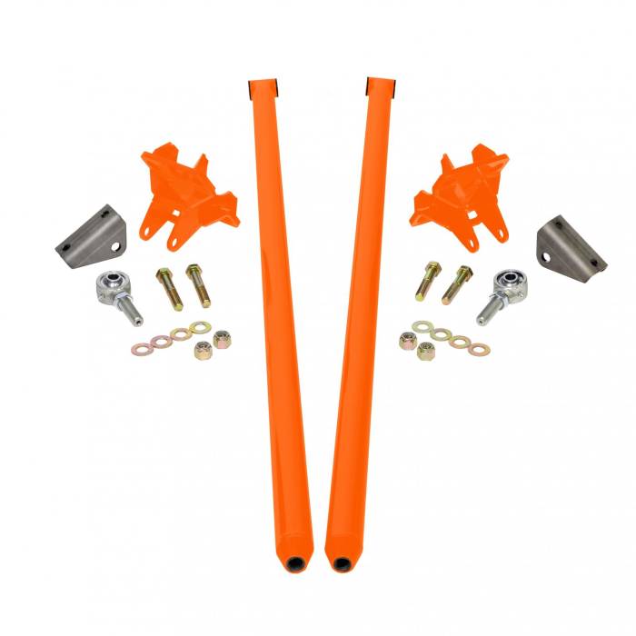 HSP Diesel - HSP Diesel 70 Inch Universal Traction Bars For Inline Leafspring 4 Inch Axle-M&M Orange HSP Diesel - HSP-U-035-3-2-HSP-O