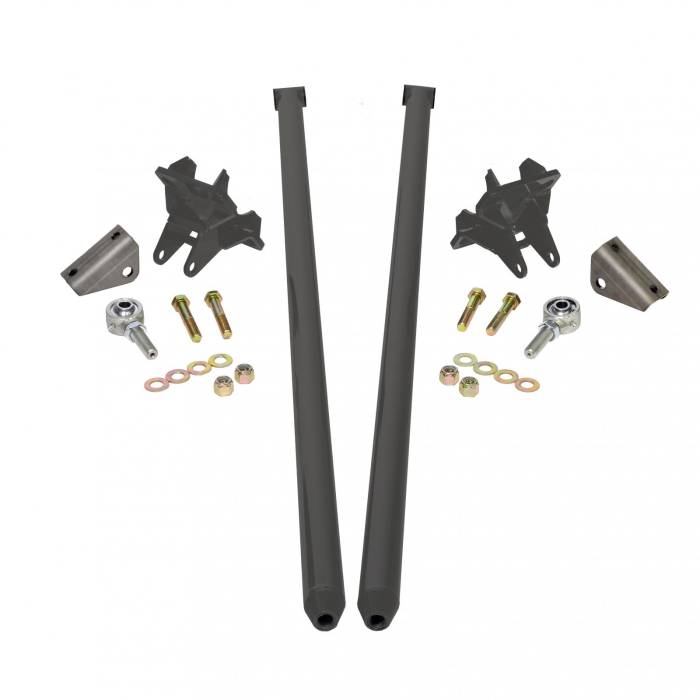 HSP Diesel - HSP Diesel 70 Inch Universal Traction Bars For Inline Leafspring 4 Inch Axle-Kingsport Grey HSP Diesel - HSP-U-035-3-2-HSP-DG