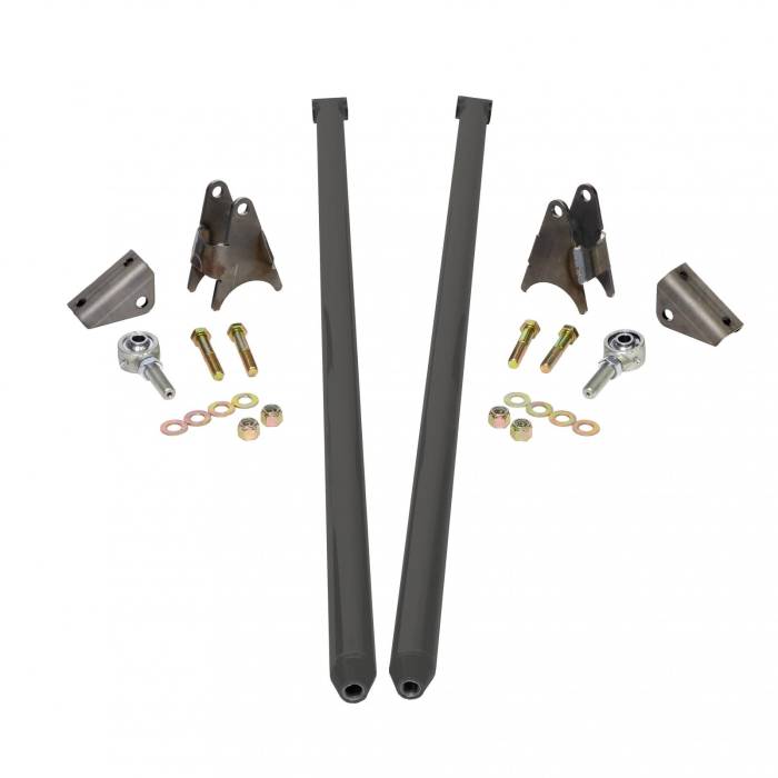 HSP Diesel - HSP Diesel 77 Inch Universal Traction Bars For Offset Leafspring 4 Inch Axle-Kingsport Grey HSP Diesel - HSP-U-035-1-3-HSP-DG