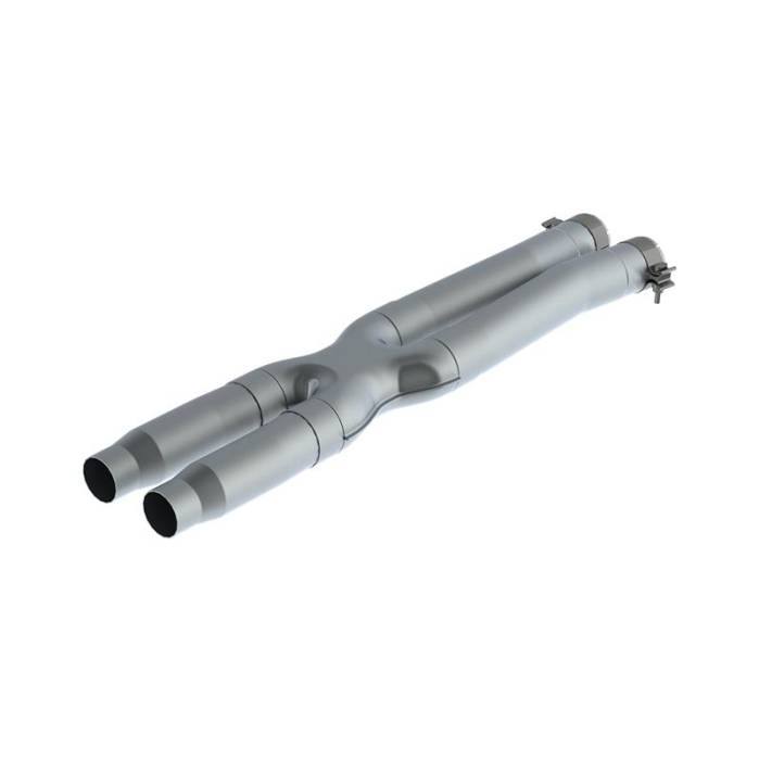 MBRP - MBRP 16-19 Ford Mustang GT350 3in Resonator Delete X-Pipe - T409 - S7215409