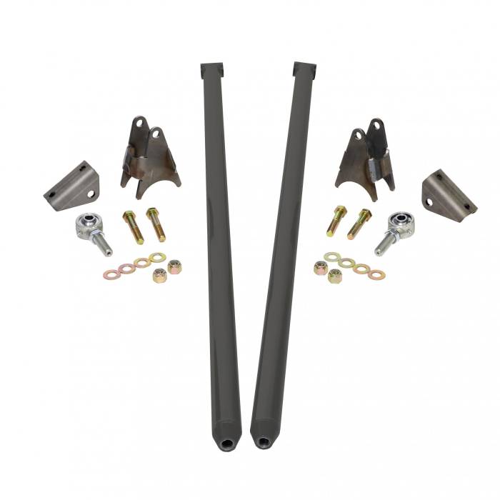 HSP Diesel - HSP Diesel 58 Inch Universal Traction Bars For Offset Leafspring 4 Inch Axle-Kingsport Grey HSP Diesel - HSP-U-035-1-1-HSP-DG
