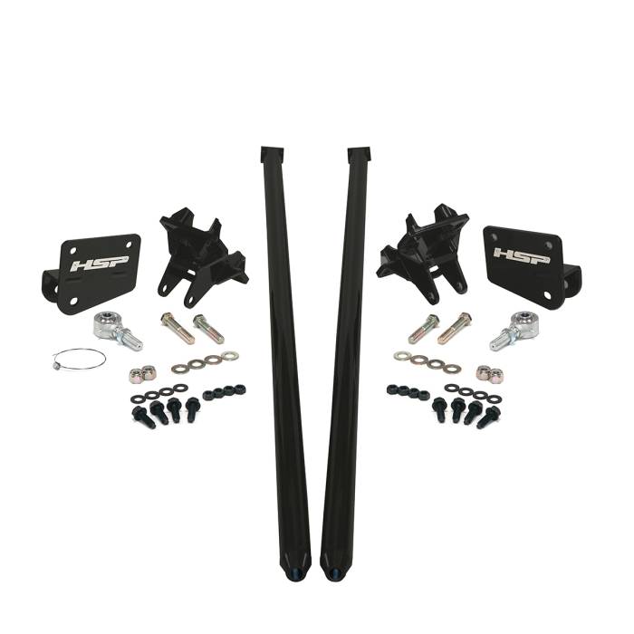 HSP Diesel - HSP Diesel Traction Bars For 2017.5-2022 Ford Powerstroke 6.7L F350 SRW (CCLB)-Kingsport Grey HSP Diesel - HSP-P-435-4-4-HSP-DG