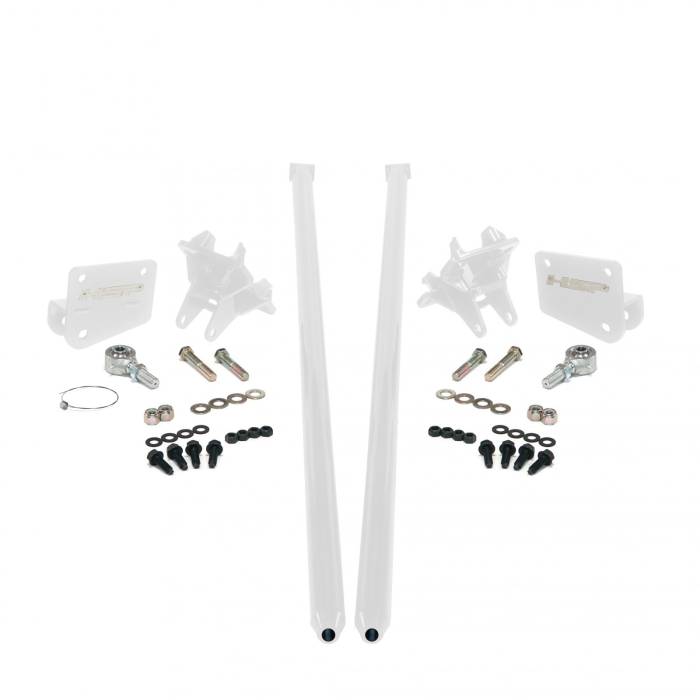 HSP Diesel - HSP Diesel Traction Bars For 2017.5-2022 Ford Powerstroke 6.7L F350 SRW (RCLB)-Polar White HSP Diesel - HSP-P-435-4-1-HSP-W