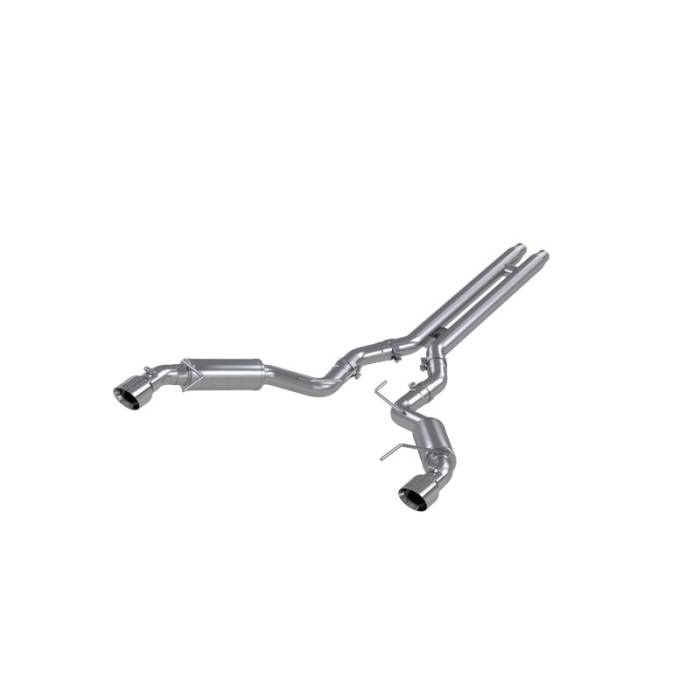 MBRP - MBRP 15-17 Ford Mustang GT 5.0 3in Cat Back Dual Split Rear Race Version 4.5in Tips - T409 - S7278409