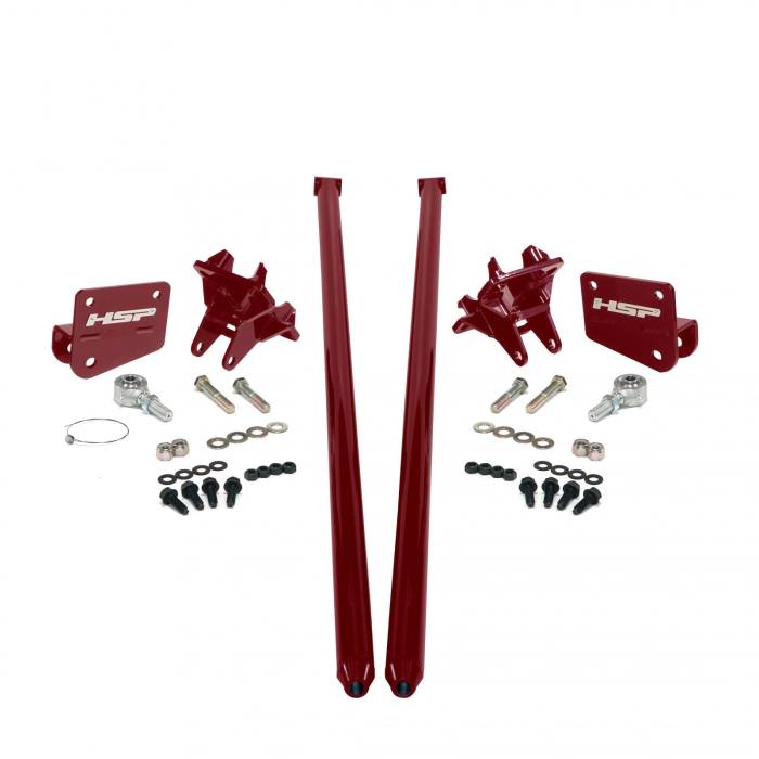 HSP Diesel - HSP Diesel Traction Bars For 2017.5-2022 Ford Powerstroke 6.7L F350 SRW (RCLB)-Illusion Cherry HSP Diesel - HSP-P-435-4-1-HSP-CR