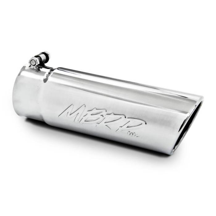 MBRP - MBRP Universal Tip 5 O.D. Angled Rolled End 4 inlet 12 length - T5051