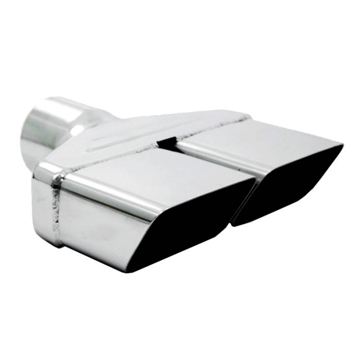 MBRP - MBRP Universal Tip 8inx 2.375in ID Rectangle 2.5in O.D. inlet 8.25in length T304 - T5118