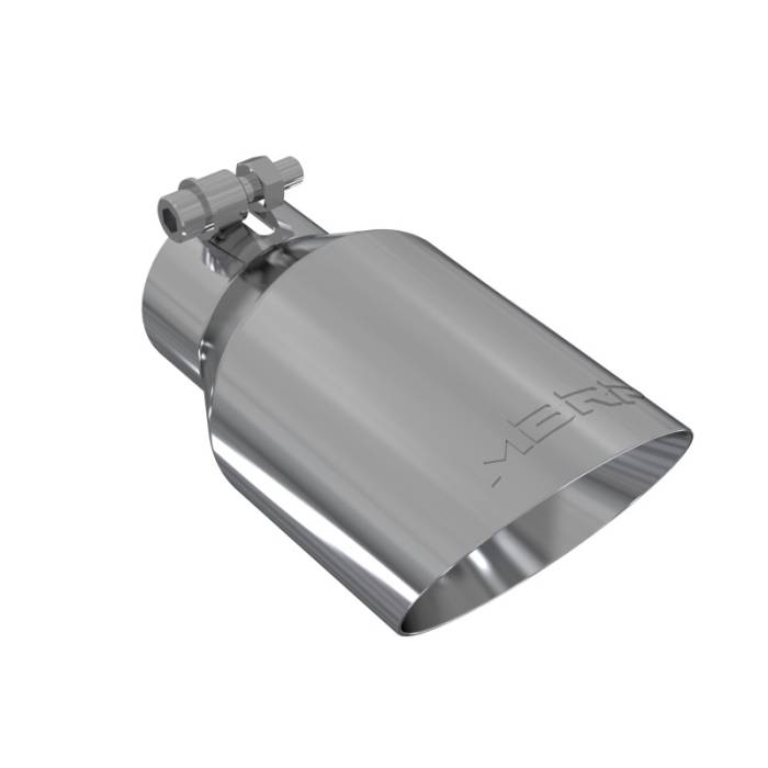 MBRP - MBRP Universal Tip 4in O.D. Dual Wall Angled 2.5in inlet 8in length T304 - T5123