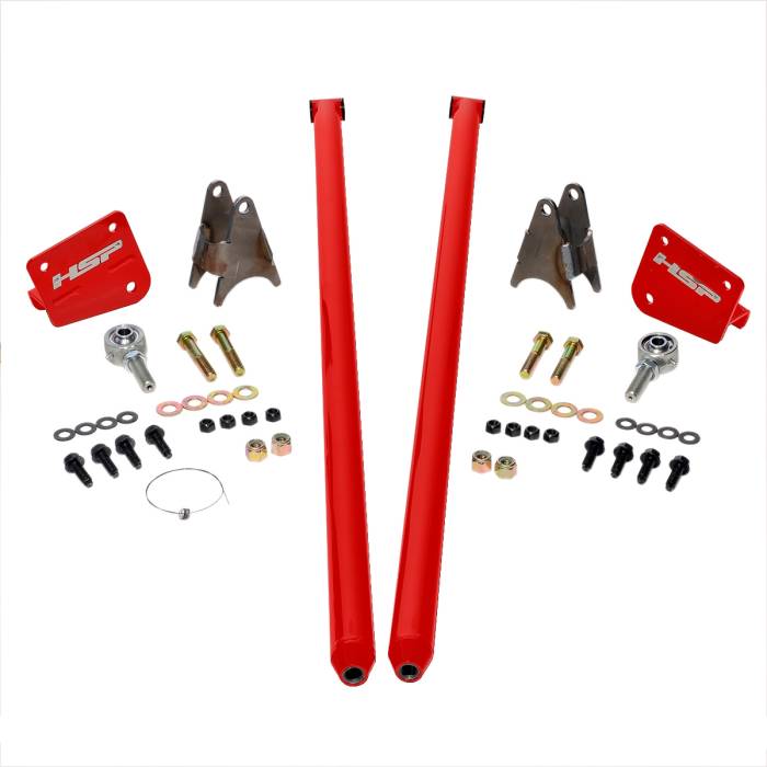 HSP Diesel - HSP Diesel 70 Inch Traction Bars For 03-13 Dodge RAM 2500 and 03-18 RAM 3500-Flag Red HSP Diesel - HSP-C-035-2-HSP-BR