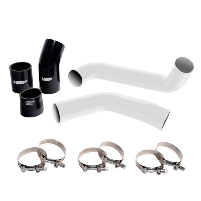 HSP Diesel - HSP Diesel 2020-2024 Chevrolet/GMC L5P Hot Side Tube-Polar White HSP Diesel - HSP-D-600-2-HSP-W