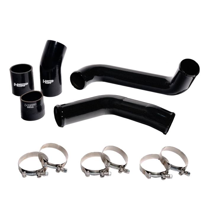 HSP Diesel - HSP Diesel 2020-2024 Chevrolet/GMC L5P Hot Side Tube-Ink Black HSP Diesel - HSP-D-600-2-HSP-GB