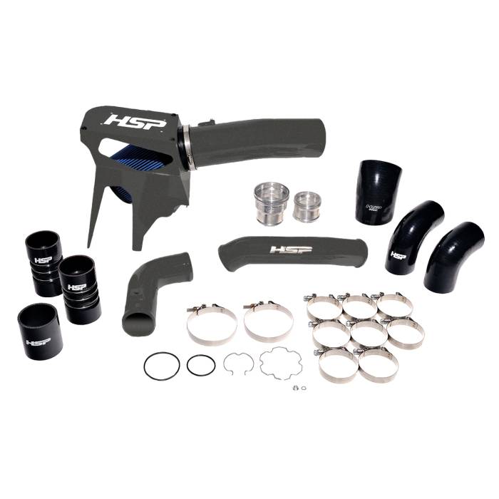 HSP Diesel - HSP Diesel Intake And Intercooler Bundle Kit For 2020-2022 Ford Powerstroke F250/350 6.7L-Kingsport Grey HSP Diesel - HSP-P-493-3-HSP-DG