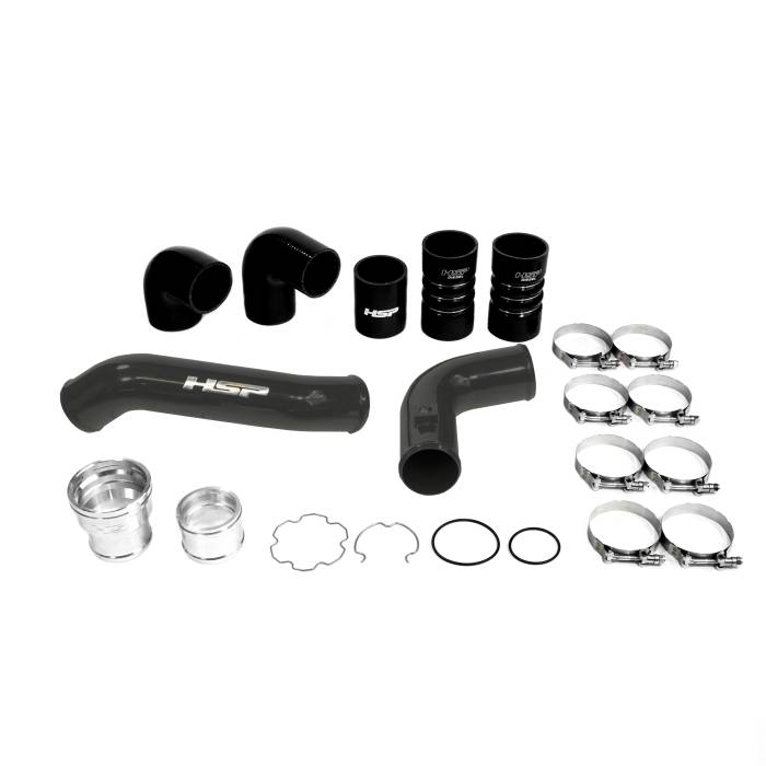 HSP Diesel - HSP Diesel Intercooler Bundle Kit For 2011-2022 Ford Powerstroke F250/350 6.7L-Kingsport Grey HSP Diesel - HSP-P-492-HSP-DG