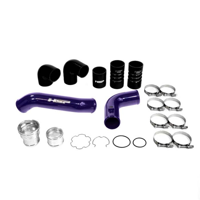 HSP Diesel - HSP Diesel Intercooler Bundle Kit For 2011-2022 Ford Powerstroke F250/350 6.7L-Illusion Purple HSP Diesel - HSP-P-492-HSP-CP