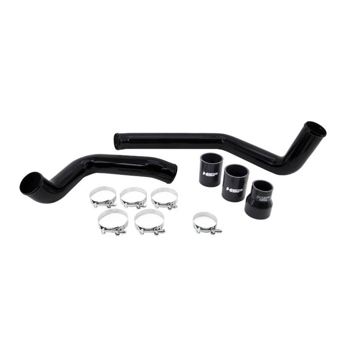 HSP Diesel - HSP Diesel Intercooler Bundle Kit For 2004.5-2005 Chevrolet/GMC-Silk Satin Black HSP Diesel - HSP-D-292-HSP-SB