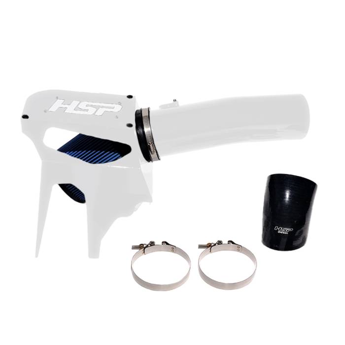 HSP Diesel - HSP Diesel Cold Air Intake For 2020-2022 Ford Powerstroke F250/350 6.7L-Polar White HSP Diesel - HSP-P-402-3-HSP-W