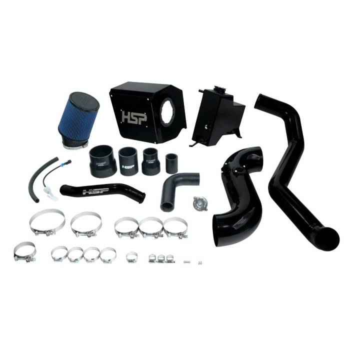HSP Diesel - HSP Diesel Deluxe No Bridge/Cold Side Bundle Kit For 2013-2014 Chevrolet/GMC-Silk Satin Black HSP Diesel - HSP-D-594-2-HSP-SB