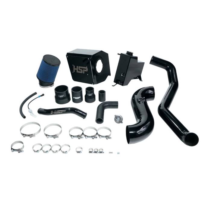 HSP Diesel - HSP Diesel Deluxe No Bridge/Cold Side Bundle Kit For 2011-2012 Chevrolet/GMC-Ink Black HSP Diesel - HSP-D-594-1-HSP-GB