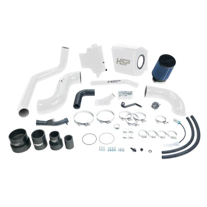 HSP Diesel - HSP Diesel Deluxe No Bridge/Cold Side Bundle Kit For 2007.5-2010 Chevrolet/GMC-Polar White HSP Diesel - HSP-D-494-HSP-W