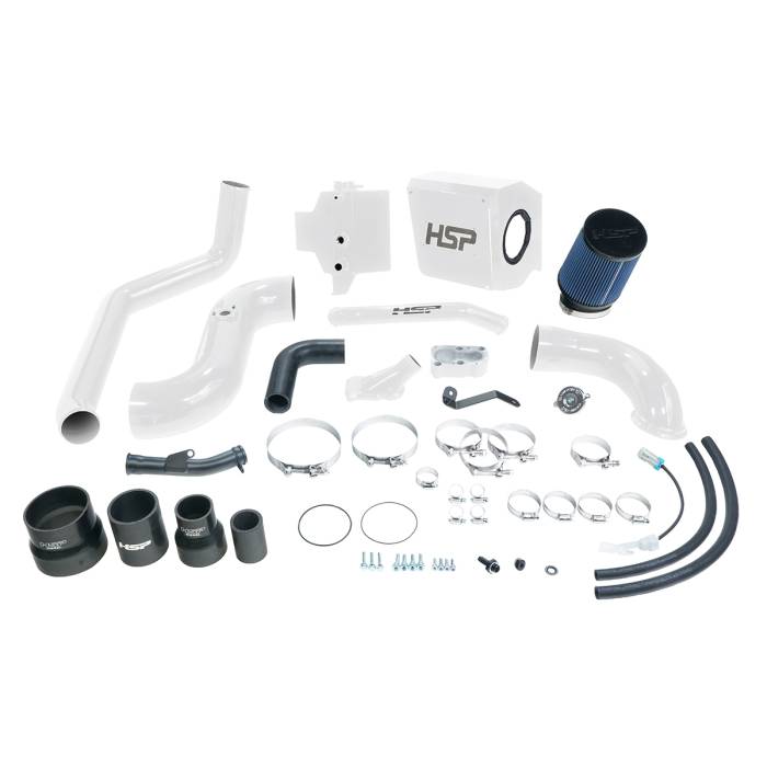 HSP Diesel - HSP Diesel Deluxe No Bridge/Cold Side Bundle Kit For 2006-2007 Chevrolet/GMC-Polar White HSP Diesel - HSP-D-394-HSP-W