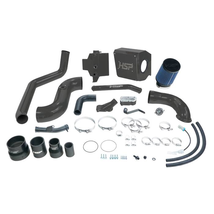 HSP Diesel - HSP Diesel Deluxe No Bridge/Cold Side Bundle Kit For 2006-2007 Chevrolet/GMC-Kingsport Grey HSP Diesel - HSP-D-394-HSP-DG