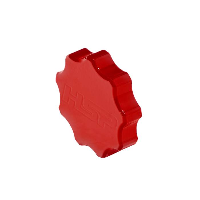 HSP Diesel - HSP Diesel 01-24 Chevrolet/GMC Billet Reservoir Cap Flag Red HSP Diesel - HSP-D-045-1-HSP-BR