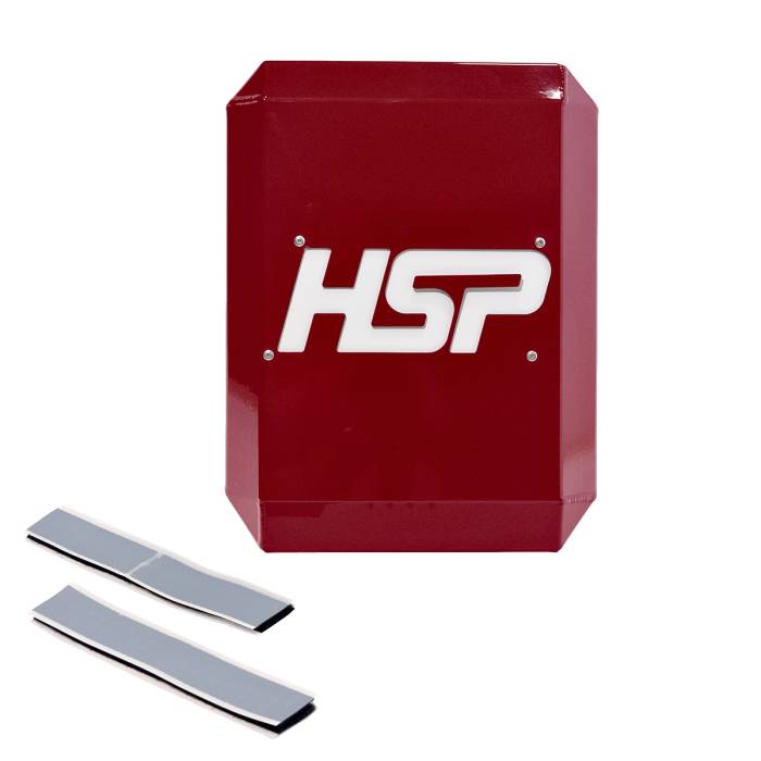 HSP Diesel - HSP Diesel 15-19 Chevrolet/GMC L5P And LML Duramax Fuse Box Cover Illusion Cherry HSP Diesel - HSP-D-643-1-HSP-CR