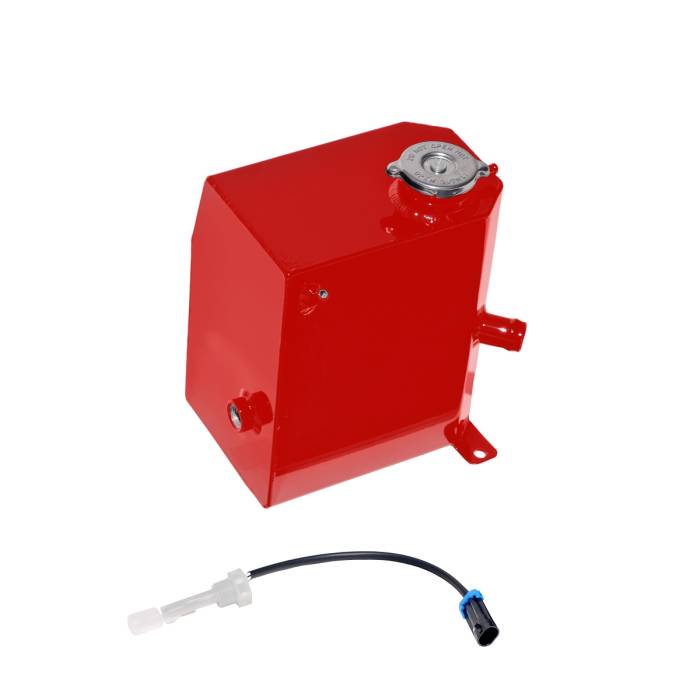HSP Diesel - HSP Diesel 17-19 Chevrolet/GMC L5P Factory Replacement Coolant Tank Flag Red HSP Diesel - HSP-D-627-1-HSP-BR