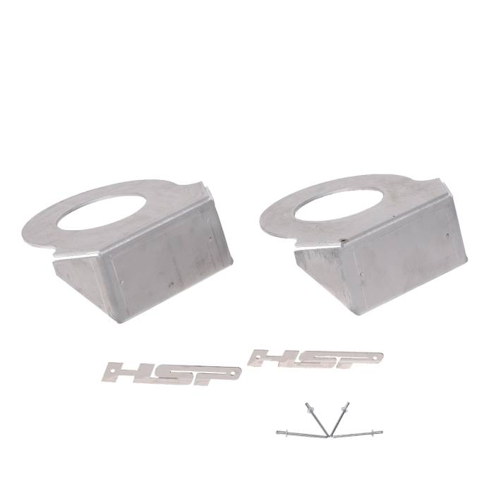 HSP Diesel - HSP Diesel Coil Spring Show Plate For 06-22 Ford Powerstroke-Raw HSP Diesel - HSP-P-037-HSP-Raw