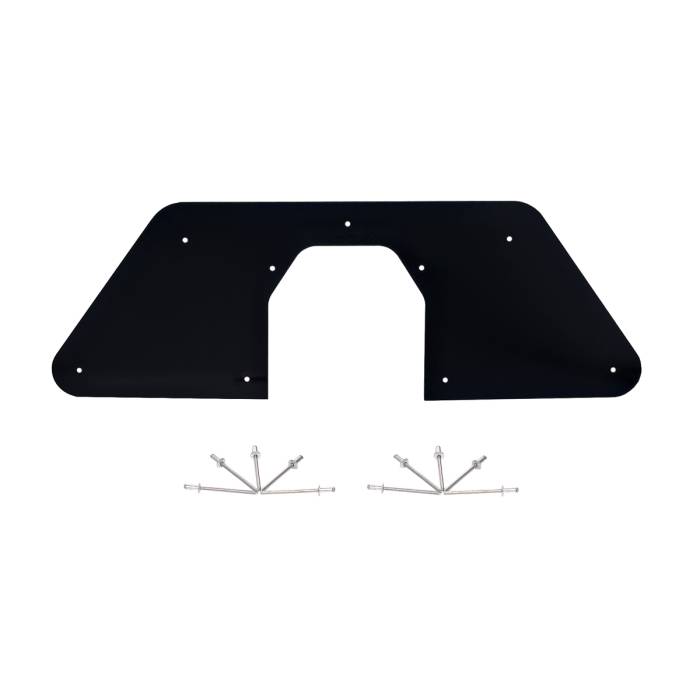 HSP Diesel - HSP Diesel Hood Latch Plate For 19-22 Dodge Cummins 5th Gen 6.7L-Silk Satin Black HSP Diesel - HSP-C-560-1-HSP-SB