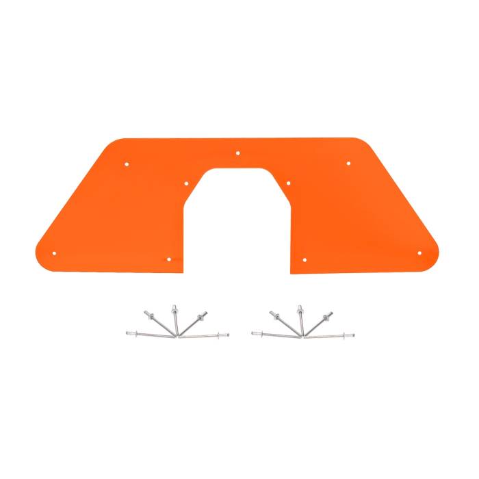 HSP Diesel - HSP Diesel Hood Latch Plate For 19-22 Dodge Cummins 5th Gen 6.7L-M and M Orange HSP Diesel - HSP-C-560-1-HSP-O