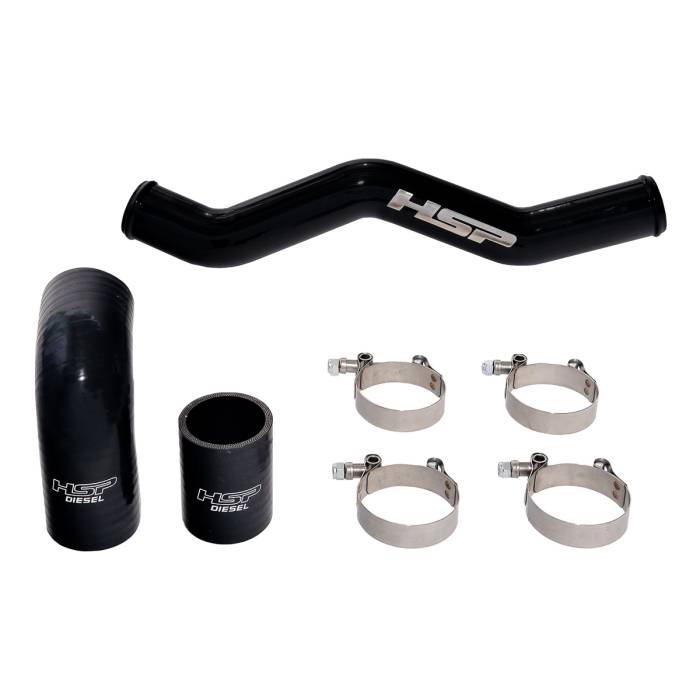 HSP Diesel - HSP Diesel HSP Diesel L5P 2020-2021 Upper Coolant Tube Silk Satin Black - 637-2-HSP-SB