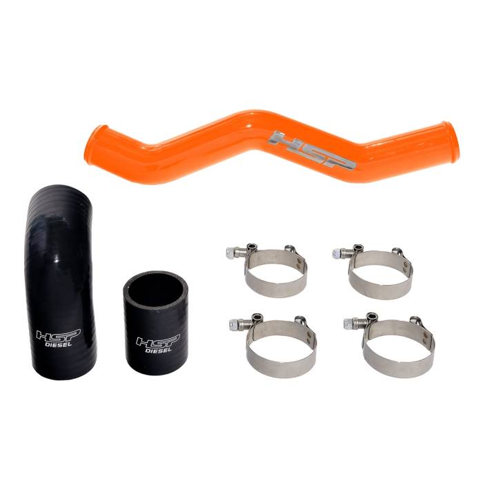 HSP Diesel - HSP Diesel HSP Diesel L5P 2020-2021 Upper Coolant Tube M&M Orange - 637-2-HSP-O