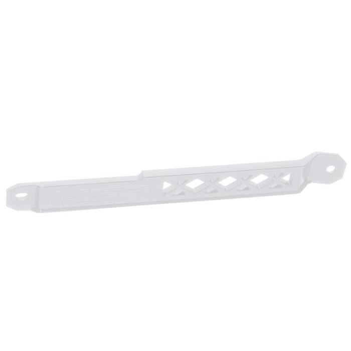 HSP Diesel - HSP Diesel 2020-2024 Chevrolet/GMC L5P Duramax Billet Driver Battery Hold Down Bracket Polar White HSP Diesel - HSP-D-624-2-HSP-W