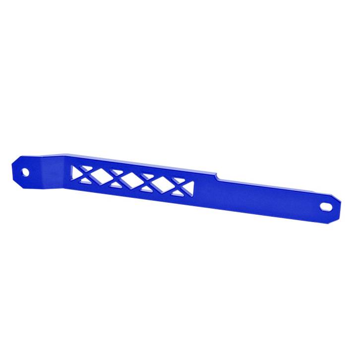 HSP Diesel - HSP Diesel 2020-2024 Chevrolet/GMC L5P Duramax Billet Driver Battery Hold Down Bracket Illusion Blueberry HSP Diesel - HSP-D-624-2-HSP-CB