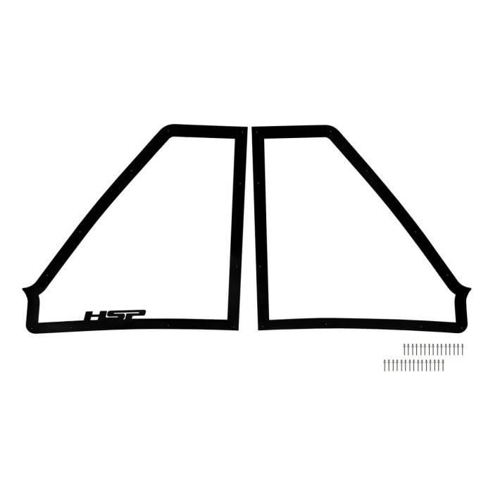 HSP Diesel - HSP Diesel 07.5-14 Chevrolet And GMC 2500 And 3500 Hood Mirror Ink Black HSP Diesel - HSP-D-461-1-HSP-GB