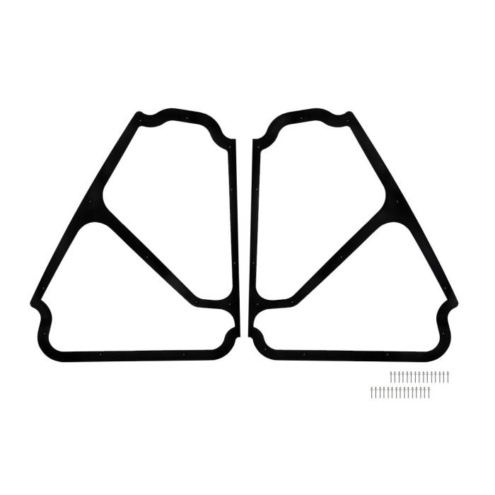 HSP Diesel - HSP Diesel 03-07 Chevrolet And GMC 2500 And 3500 Hood Mirror Ink Black HSP Diesel - HSP-D-061-HSP-GB