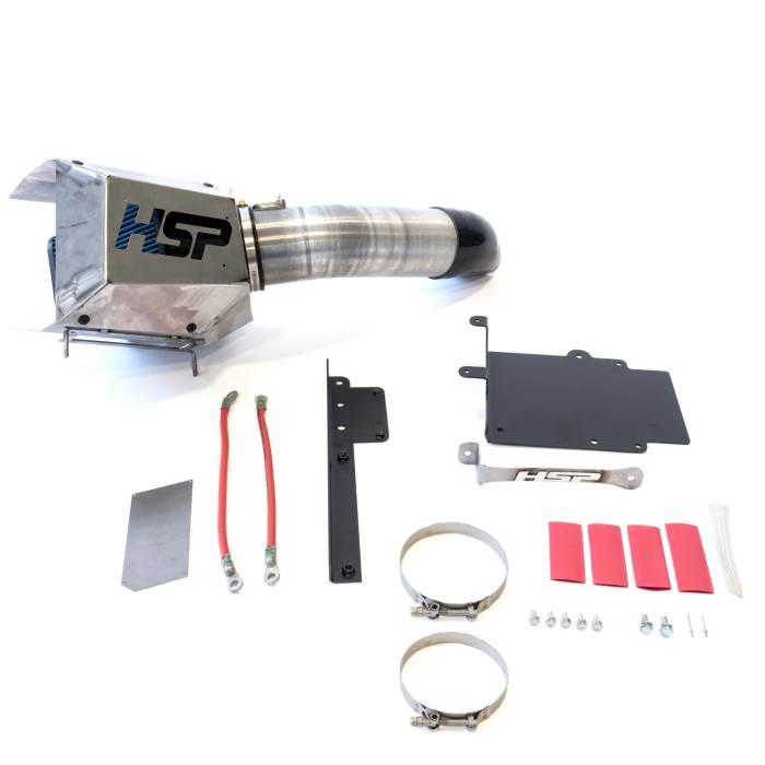 HSP Diesel - HSP Diesel Cold Air Intake For 17-19 Ford Powerstroke F250/350 6.7L -Raw HSP Diesel - HSP-P-402-2-HSP-Raw