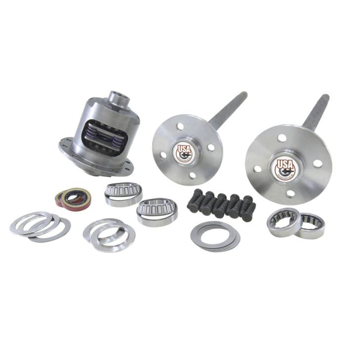 Yukon Gear & Axle - Yukon Gear & Axle Yukon Gear 79-93 Mustang Axle Kit / 31 Spline / 4 Lug Axles w/ Duragrip Positraction - YA FMUST-1-31